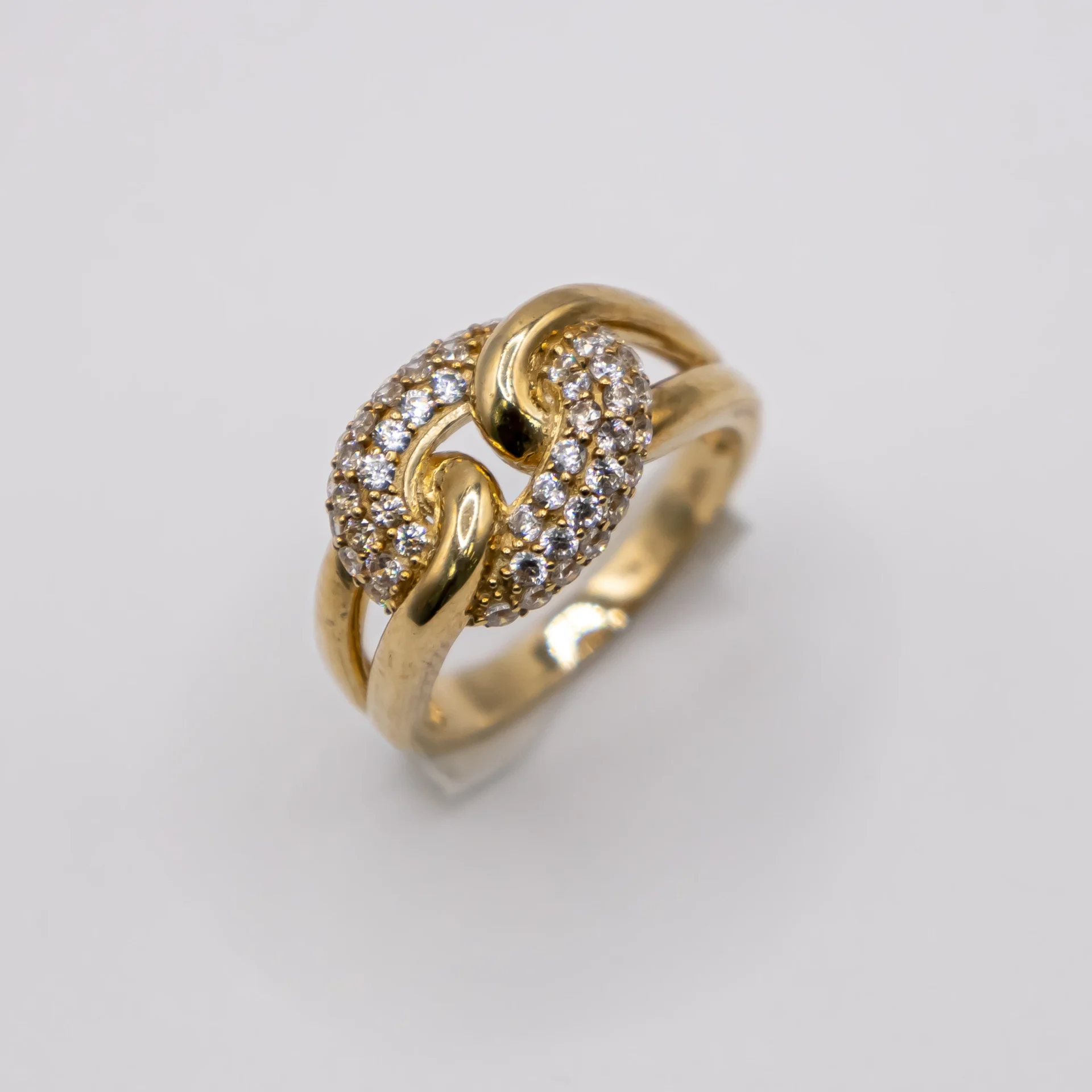 Anillo para Mujer, Nudo con Zirconia