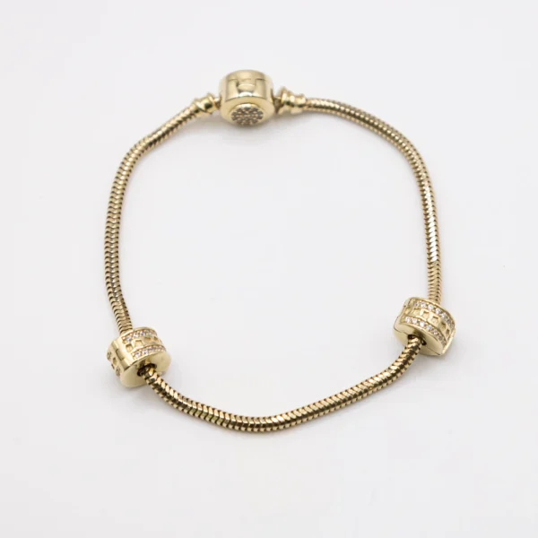 Pulso para Mujer, Estilo Pandora con Separadores