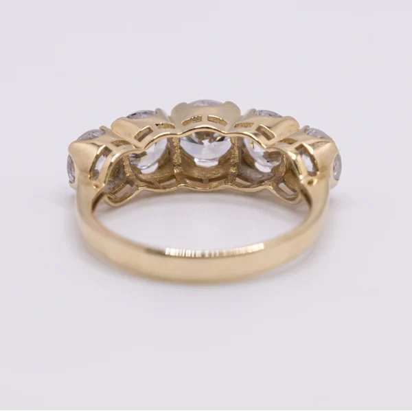 Juego Compromiso Mujer, Cinco Piedras - Imagen 9