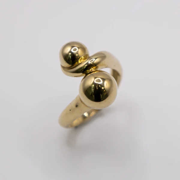 Anillo para Mujer, Con Dos Bolas - Imagen 4