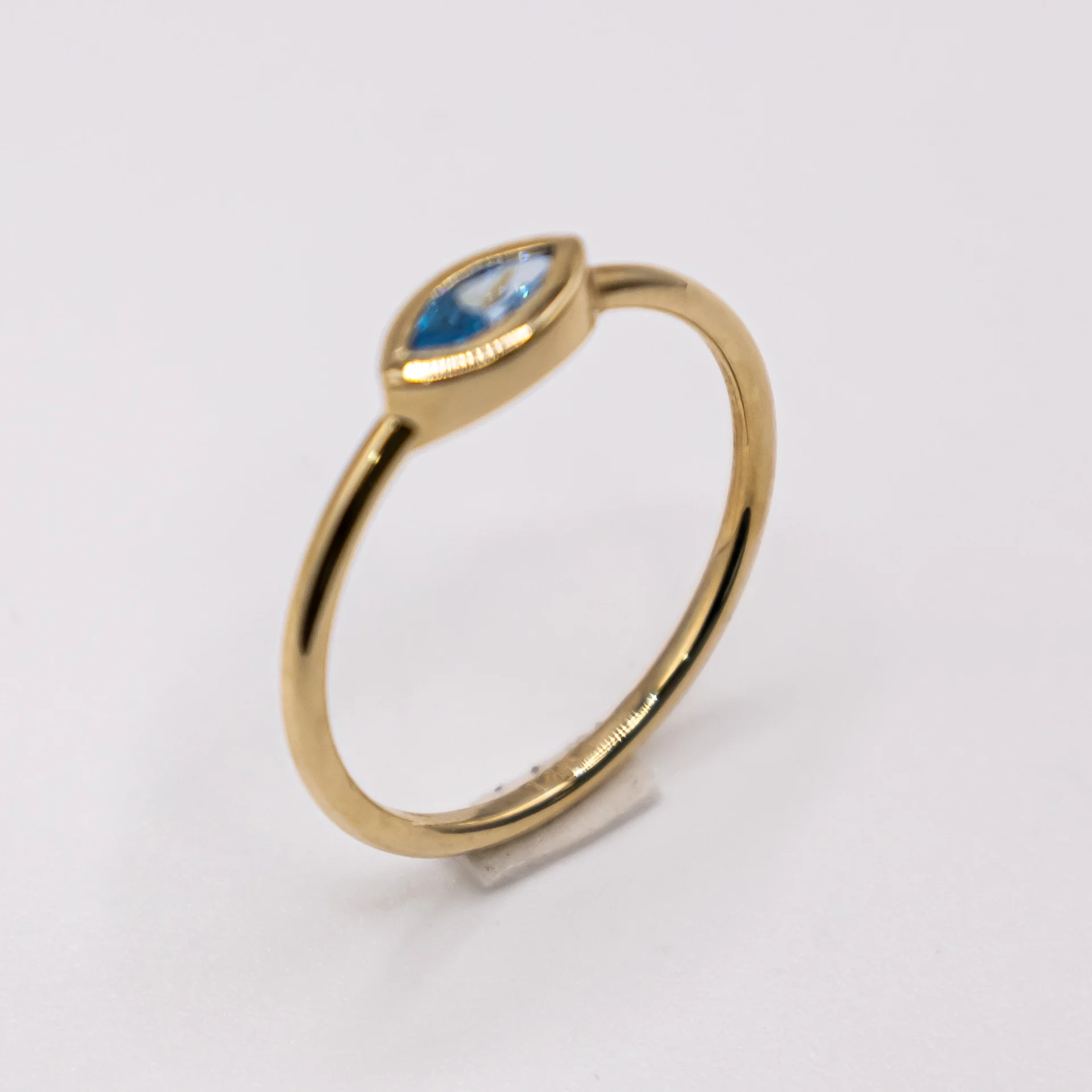 Anillo para Mujer, Ovaladita Azul Marino