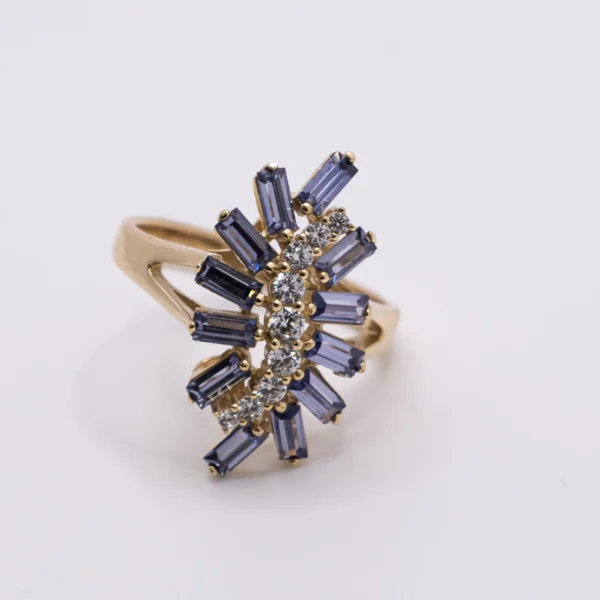 Anillo para Mujer,Zirconia entre Bague - Imagen 7
