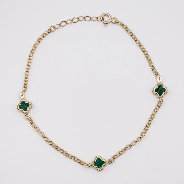 Pulso para Mujer, 3 Estilo Van Cleef 14k