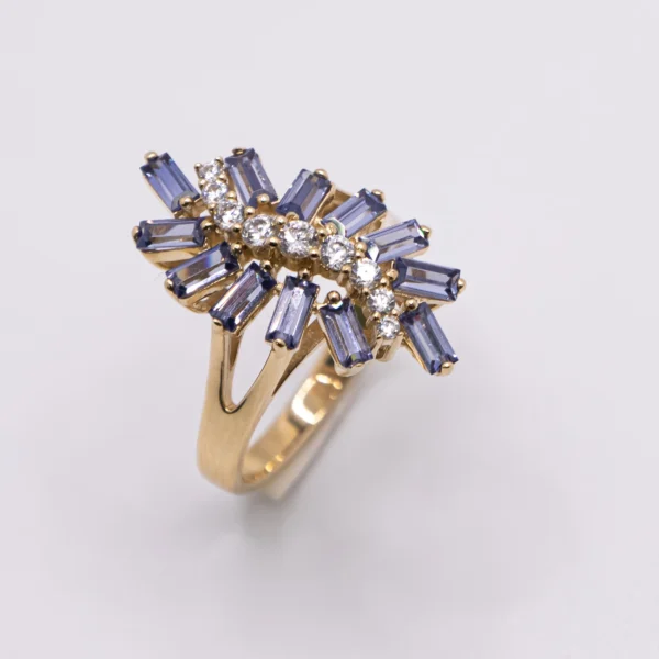Anillo para Mujer,Zirconia entre Bague - Imagen 8