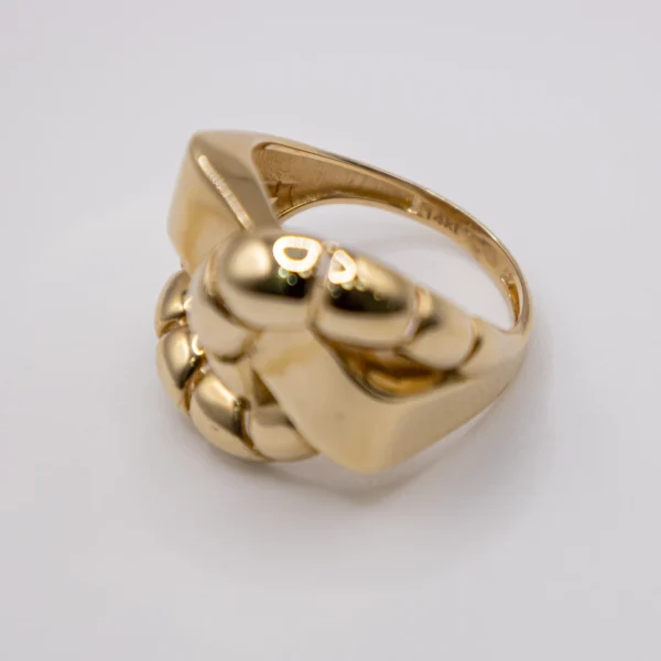 Anillo para Mujer, Dos Texturas - Imagen 4