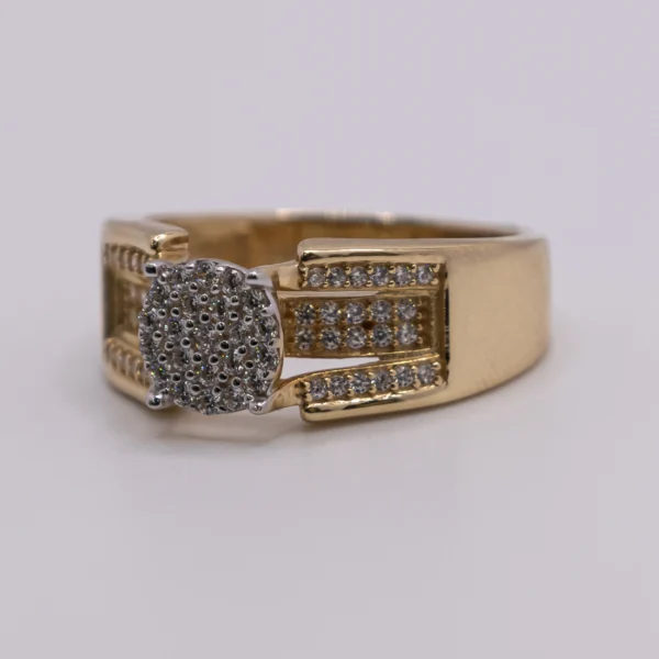 Anillo para Mujer,Zirconia en Circulo - Imagen 4