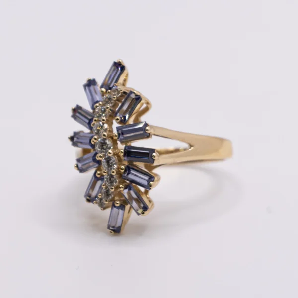 Anillo para Mujer,Zirconia entre Bague - Imagen 9