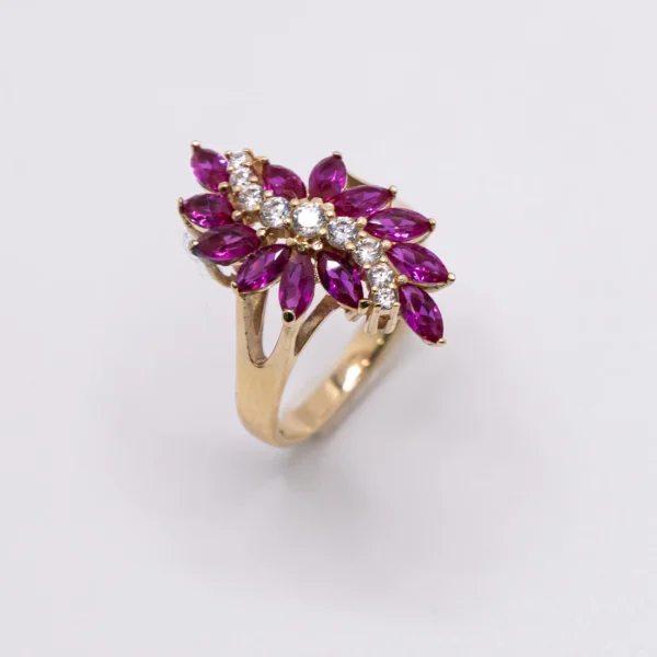 Anillo para Mujer,Zirconia entre Bague - Imagen 2
