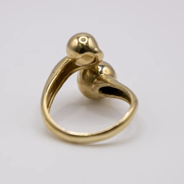 Anillo para Mujer, Con Dos Bolas - Imagen 5