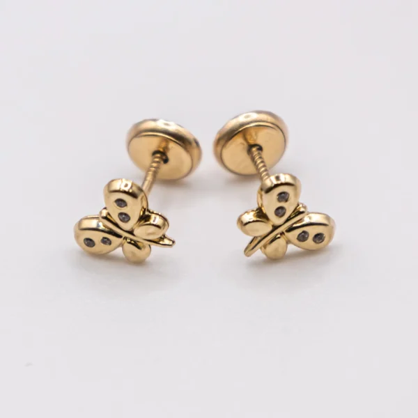 Aretes de libélulas pequeñas
