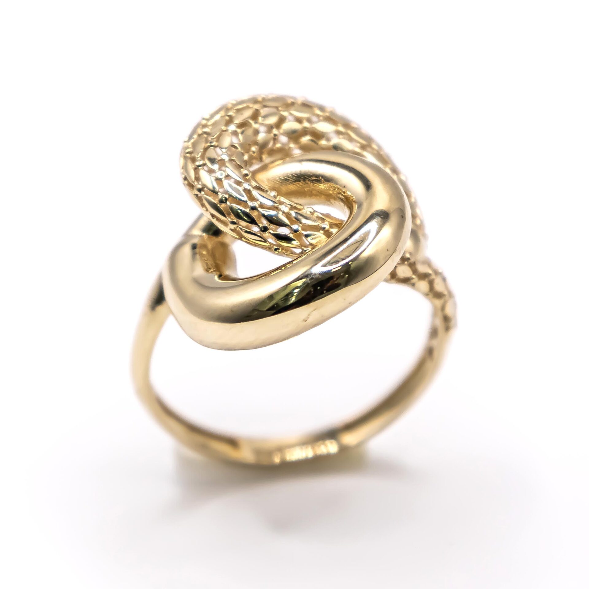 Anillo para Mujer Ovalos Entrelazados