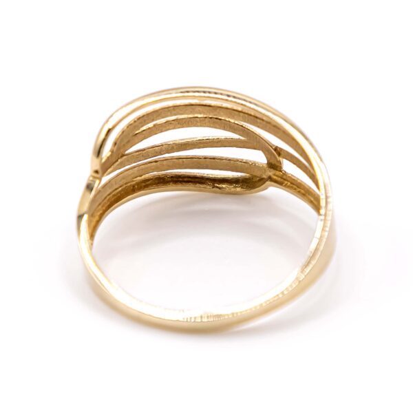 Anillo para Mujer Cintas Finas Entrelazadas - Imagen 3