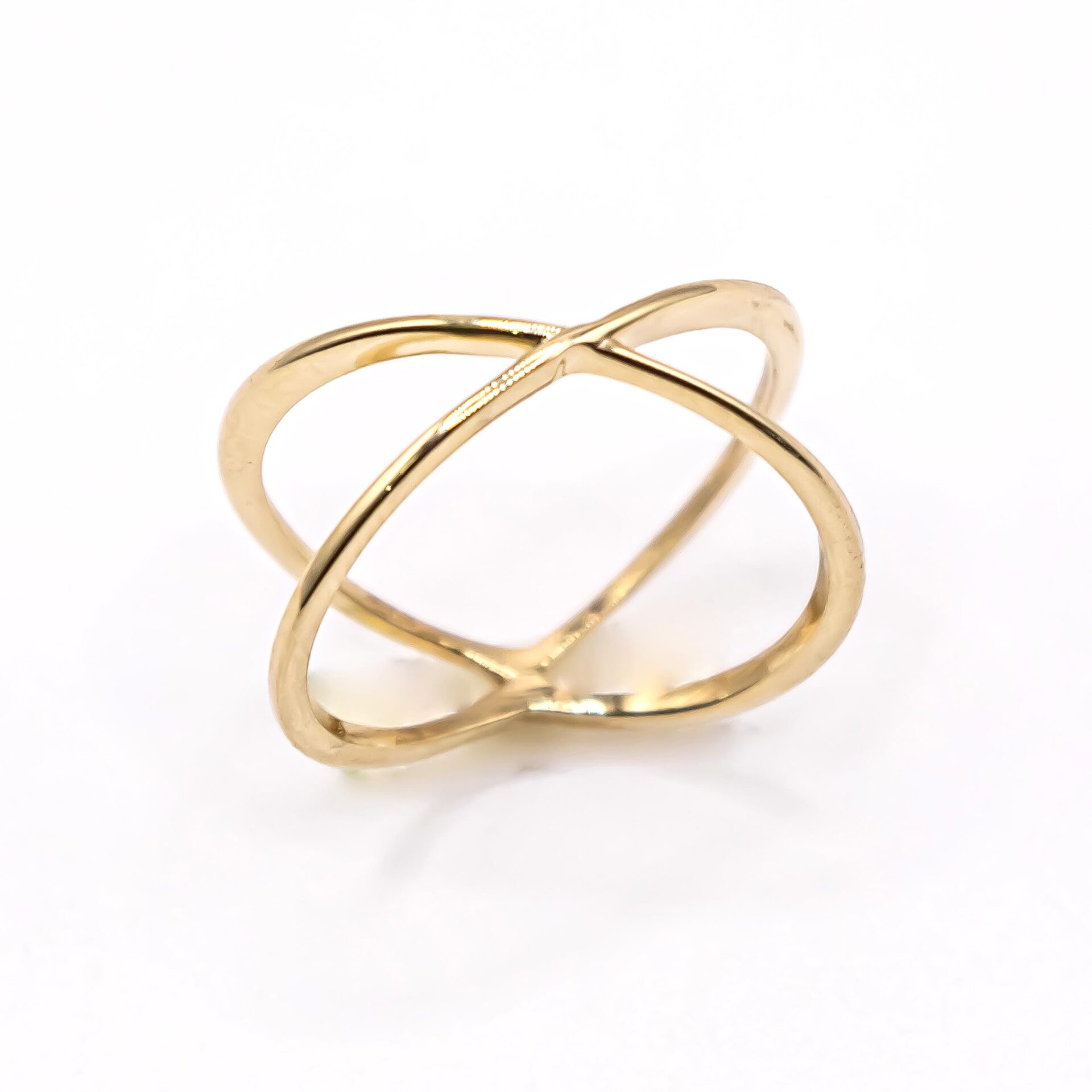 Anillo para Mujer Aros Opuestos