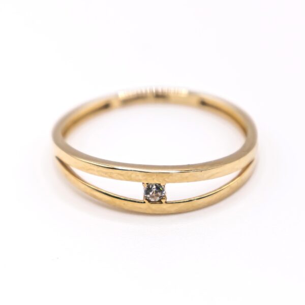 Anillo para Mujer  Vacio y Zirconia