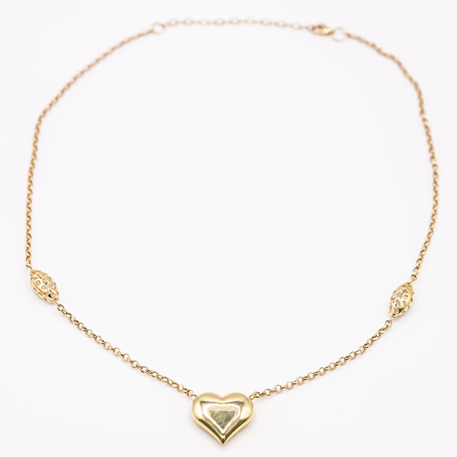 Cadena Corazón Inflado