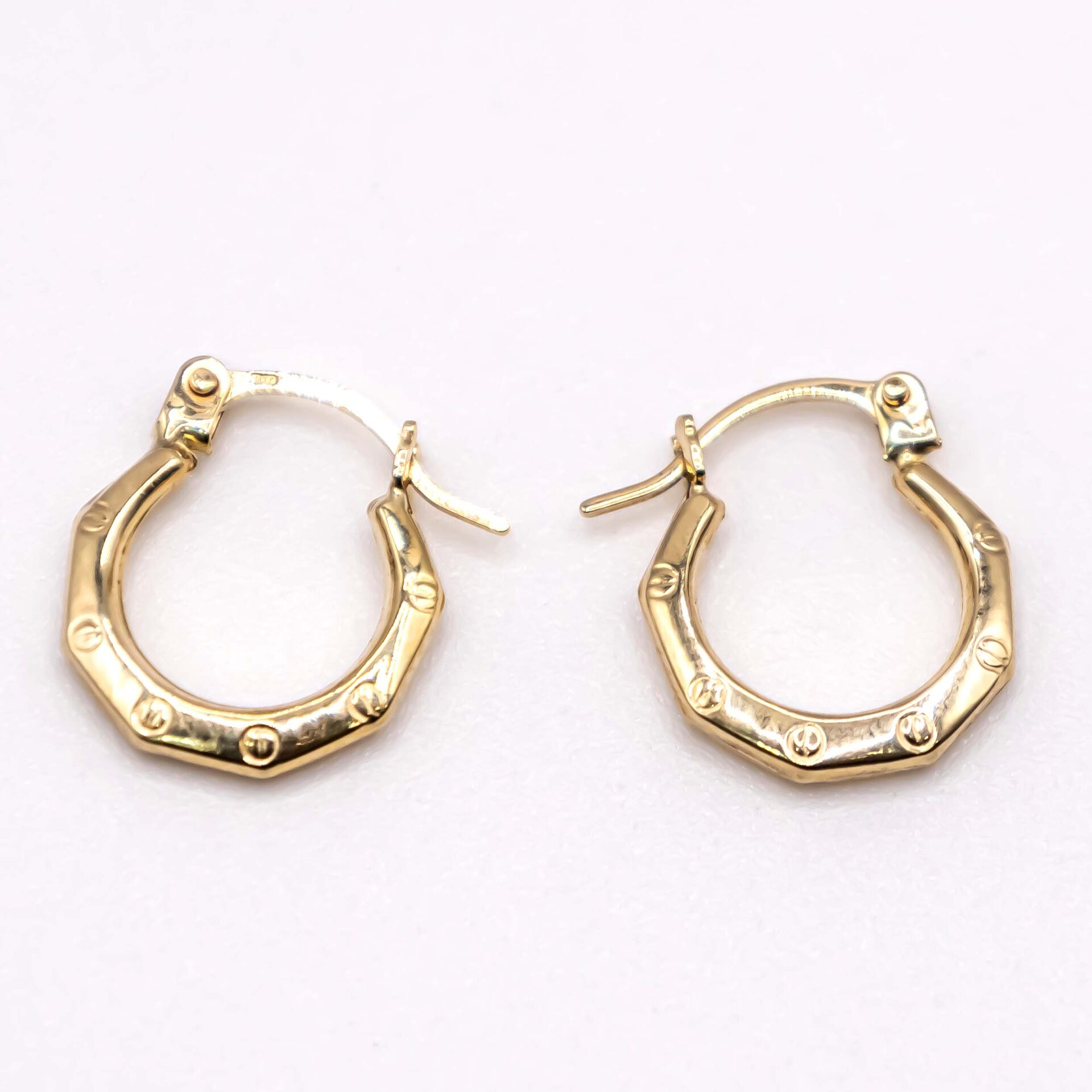 Argollas  Pequeñas Octagonales