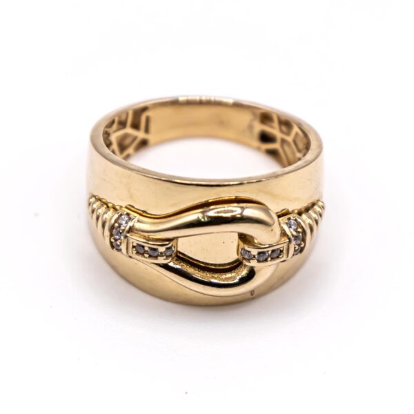 Anillo para Mujer Banda Ancha con hebilla - Imagen 4