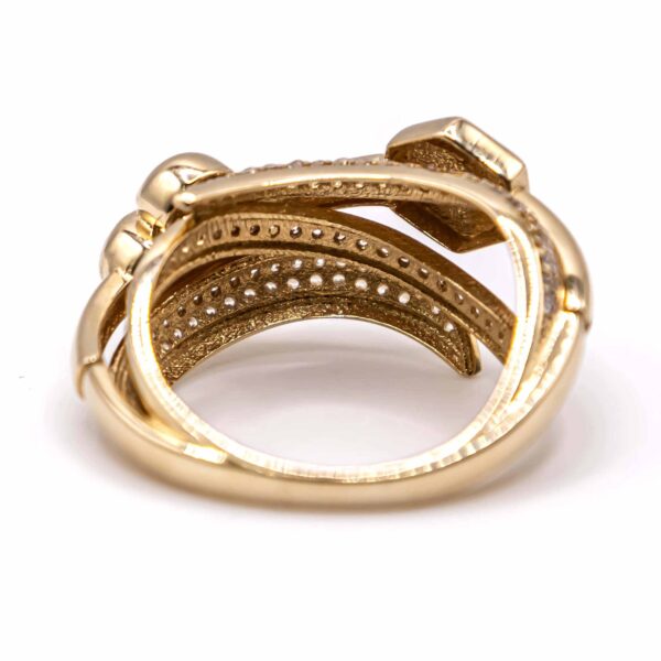 Anillo para Mujer Exágono y Corazón - Imagen 3