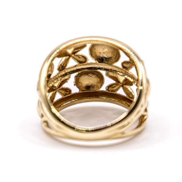 Anillo para Mujer con Circulos y Equis - Imagen 4