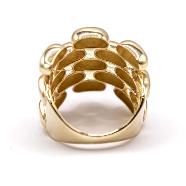 Anillo para Mujer Cuadrado con Ovalos - Imagen 5