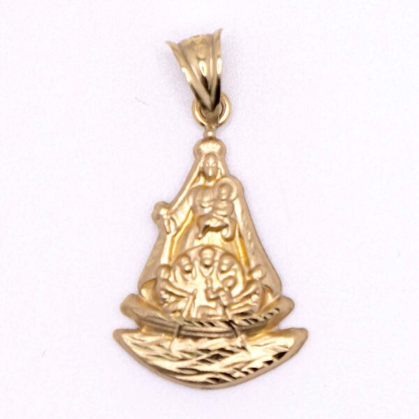 Dije de Silueta de la Virgen de la  Caridad - Imagen 2